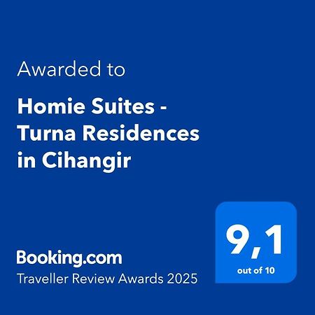 Homie Suites - Turna Residences In Cihangir Istanboel Buitenkant foto